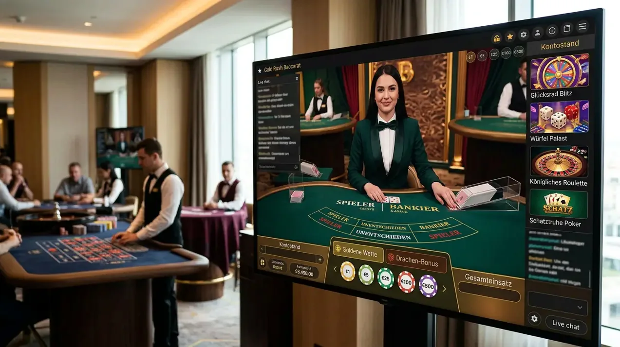 Live Dealer Casino im Zet